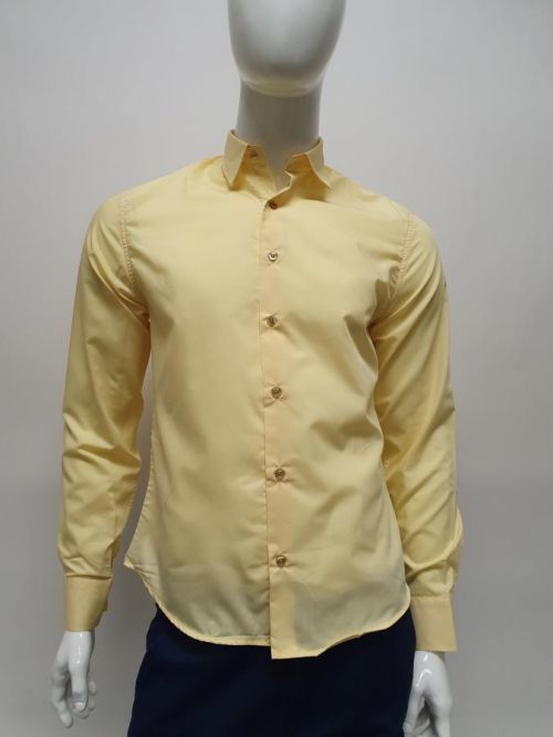 Pánská košile - žlutá Velikost: M
