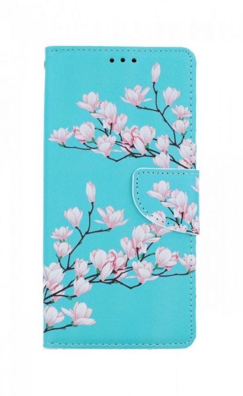 Pouzdro TopQ iPhone SE 2020 knížkové Magnolie 54690