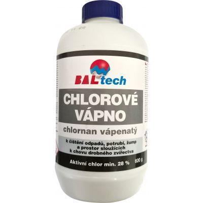 BALtech chlorové vápno na dezinfekci, 600 g