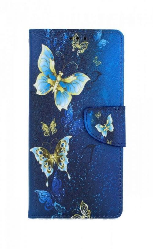 Pouzdro TopQ iPhone SE 2020 knížkové Kouzelní motýlci 54696