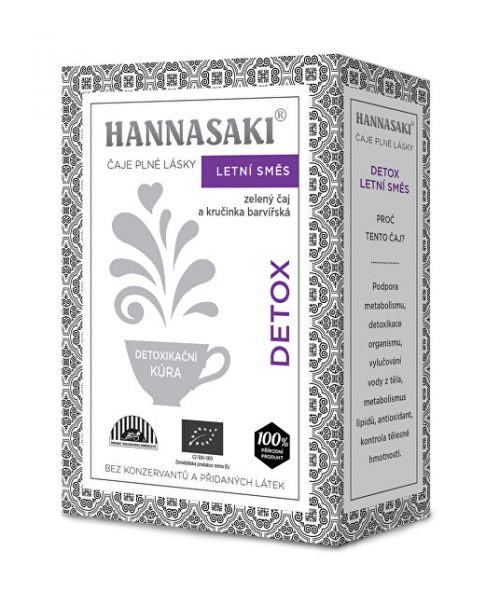 Čaje Hannasaki Detox letní směs 50 g