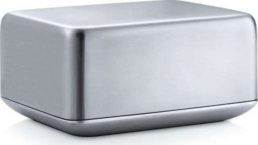 Nerezová dóza na máslo Blomus Basic, máslo o hmotnosti 250 g