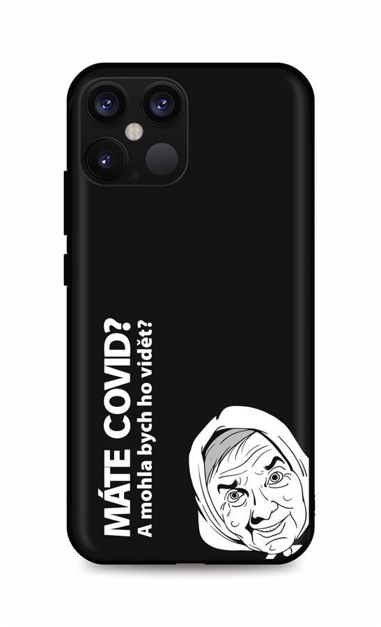 Kryt TopQ iPhone 12 Pro silikon Můžu ho vidět? 54427