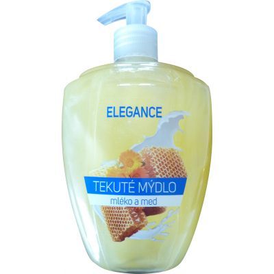 Elegance Mléko a med tekuté mýdlo, 500 ml