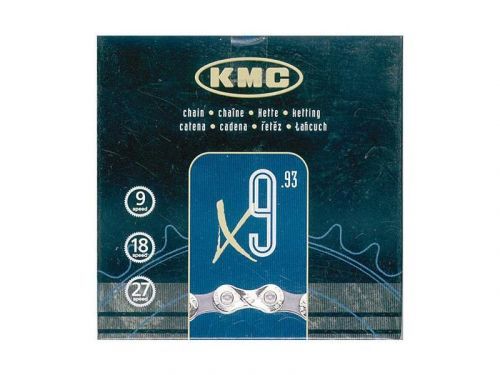 Řetěz KMC X-9.93 - balený, stříbrno-šedá (9s)