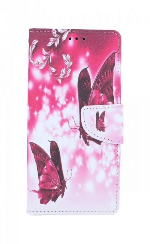 Pouzdro TopQ Xiaomi Redmi Note 8T knížkové Zamilovaní motýlci 54741