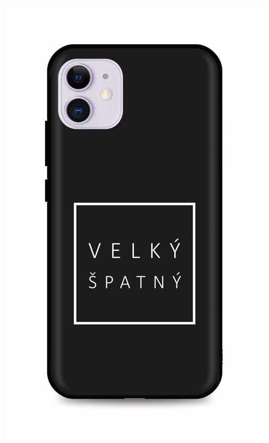 Kryt TopQ iPhone 11 silikon Velký špatný 54440