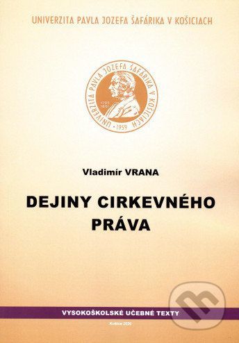 Dejiny cirkevného práva - Vladimír Vrana