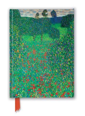 Gustav Klimt: Poppy Field (Foiled Journal)(Notebook / blank book)