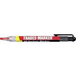 Markal Trade Marker 96132, 96132 permanentní popisovač , 3.8 mm, červená, 1 ks/bal.