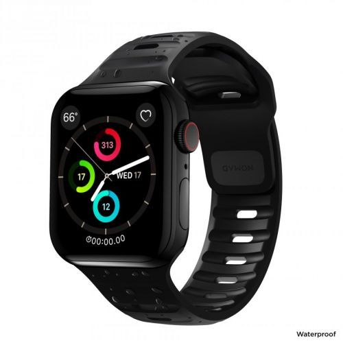 Řemínek pro Apple Watch 42mm / 44mm - Nomad, Sport Strap Black