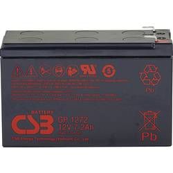 Olověný akumulátor CSB Battery GP 1272 Standby USV GP1272F2, 7.2 Ah, 12 V