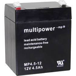 Olověný akumulátor multipower PB-12-4,5-4,8 MP4,5-12, 4.5 Ah, 12 V