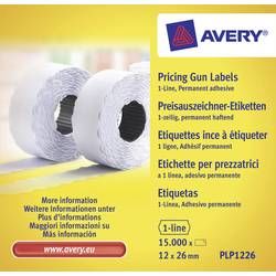 Avery-Zweckform cenovky PLP1226 permanentní Šířka etikety: 26 mm Label height: 12 mm bílá 15000 ks