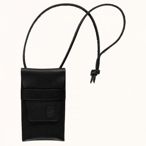 G.o.D. X Chopper Pouch XL Leather Black UNI