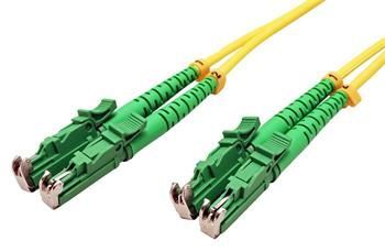 Roline Optický patchkabel E2000(APC) - E2000(APC), 9/125(singlemode), LSOH, duplex, OS2, 0,5m