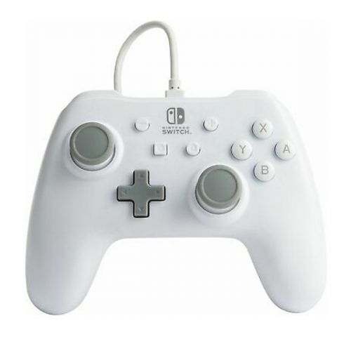 PowerA Enhanced Wired Controller for Nintendo Switch, white