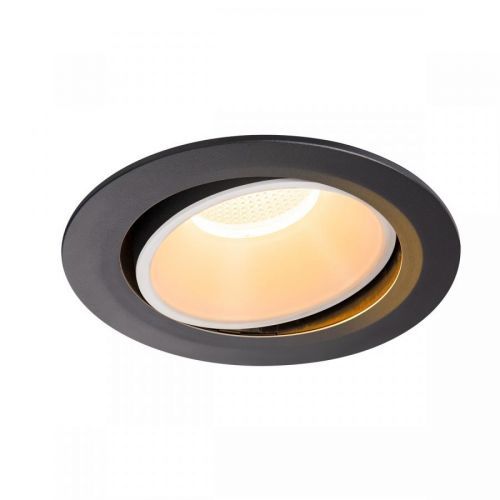 BIG WHITE NUMINOS® MOVE DL XL vnitřní LED zápustné stropní svítidlo černá/bílá 2700 K 20° otočné a výkyvné 1003698