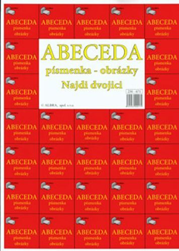 Abeceda písmenka-obrázky - Najdi dvojici (výuková brožura obrazová)