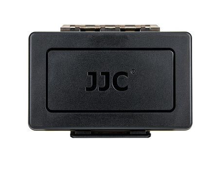 JJC pouzdro na paměťové karty (XQD / CFexpress, SD, microSD) a akumulátory (2×)