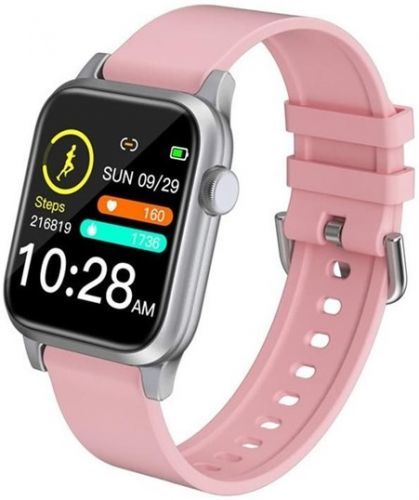 Deveroux chytré hodinky Smartwatch P18 Pink