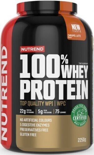 NUTREND 100% Whey Protein 2250g Caramel Latte