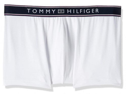 Boxerky Tommy Hilfiger Stripe 1U87906050 100 Bílá Barva: Bílá, Velikost: XL
