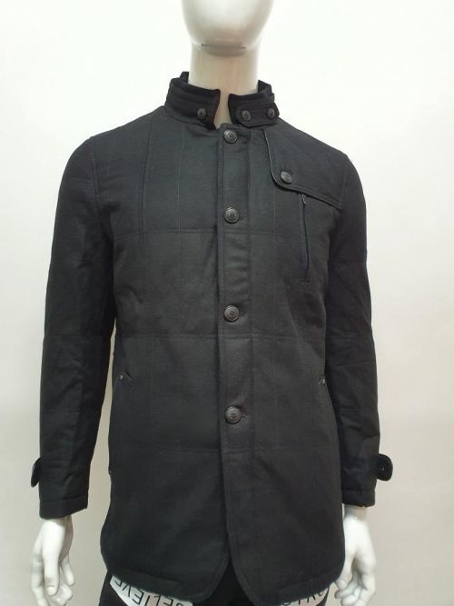 Pánský kabát - černá Velikost: XL