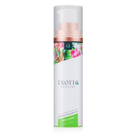 Olej masážní Exotiq Massage APPLE LEMON 100 ml EXOTIQ