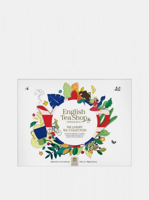 Luxusní papírová kolekce čajů English Tea Shop 48 ks