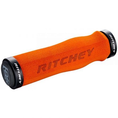Gripy Ritchey WCS TrueGrip Locking - s aretací, oranžová