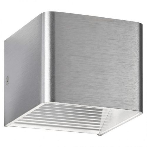 NÁSTĚNNÉ LED SVÍTIDLO, 10/10/10 cm - barvy hliníku