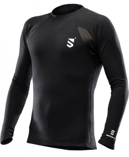 Funkční tričko Scutum Wear® Alex dlouhý rukáv - černé (Barva: Černá, Velikost: XS)