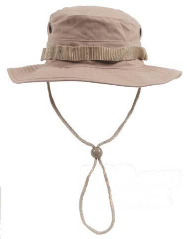 Klobouk MFH® US GI Bush Hat Rip Stop - khaki (Barva: Khaki, Velikost: M)