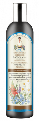 Natura Siberica Agafja balzám na vlasy č.4 - Květový propolis 550 ml