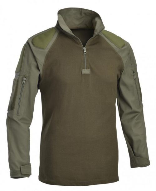 Košile Defcon5® Combat s dlouhým rukávem - Olive Green (Velikost: M)