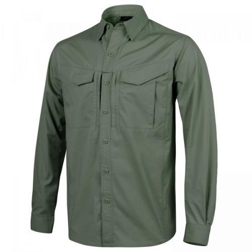 Košile s dlouhým rukávem Helikon-Tex® Defender MK2® Ripstop - oliv (Barva: Olive Green, Velikost: M)