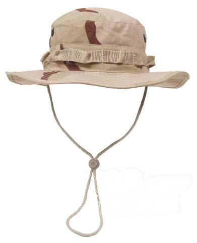 Klobouk MFH® US GI Bush Hat Rip Stop - desert (Barva: US desert 3 color, Velikost: XL)
