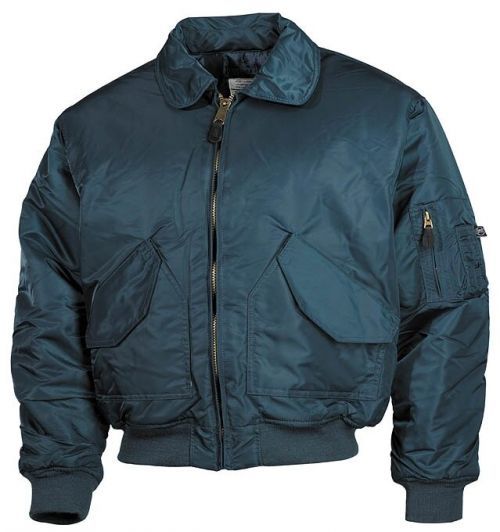 Bunda MFH® Flight Jacket CWU “Bomber“- navyblue (Barva: Navy Blue, Velikost: S)