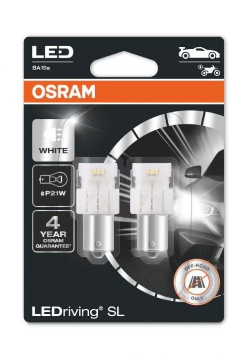 OSRAM LEDriving 7506DWP-02B P21W 12V BA15s 6000K 4062172152181