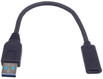 PremiumCord adaptér USB-A 3.0 - USB-C 0,2m