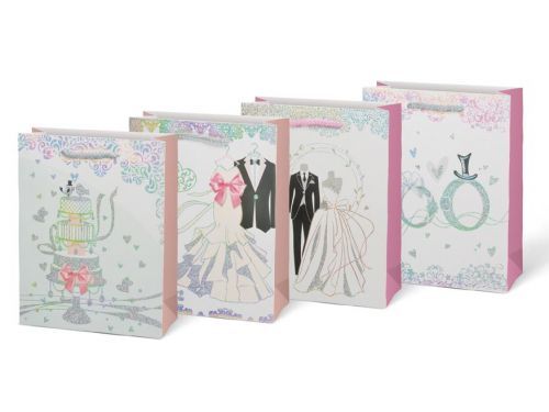 MFP 5251284 Taška dárková M LUX mix č.42 (180x230x80)