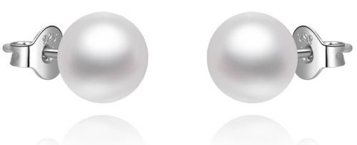 Beneto Elegantní perlové náušnice AGUP2240P