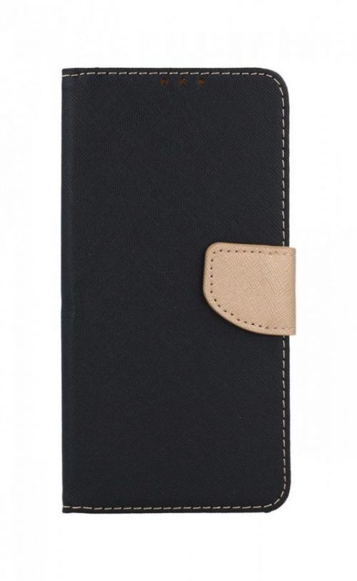 Pouzdro TopQ Samsung A42 knížkové černo-zlaté 2 54793