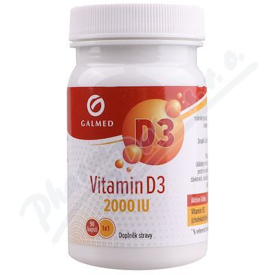 Galmed Vitamín D3 2 000 IU 90 tablet