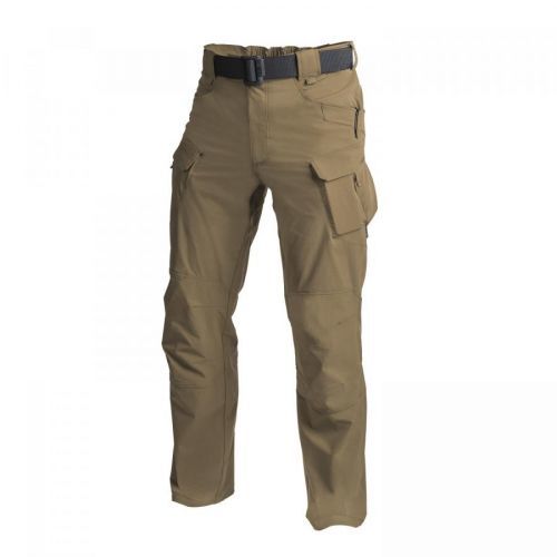 Softshellové kalhoty Helikon-Tex® OTP® VersaStretch® - hnědé (Barva: Mud Brown, Velikost: S)