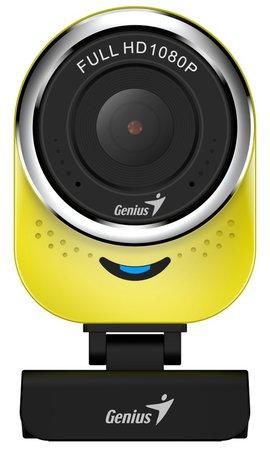 GENIUS webová kamera QCam 6000/ žlutá/ Full HD 1080P/ USB2.0/ mikrofon, 32200002409