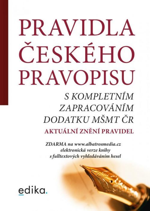 Pravidla českého pravopisu - TZ-one, Brožovaná