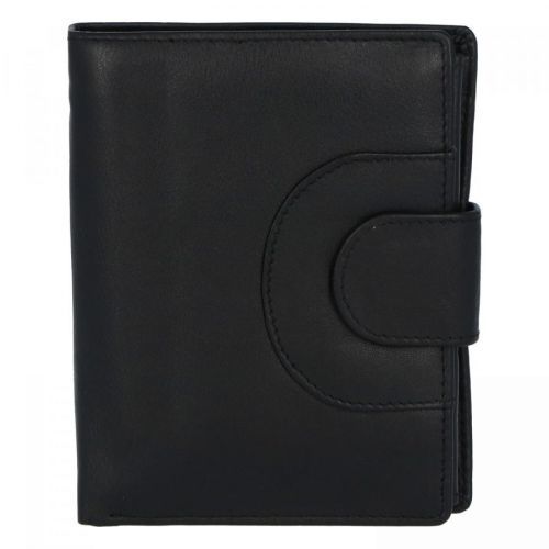 Elegantní kožená peněženka černá - Tomas Pilia černá