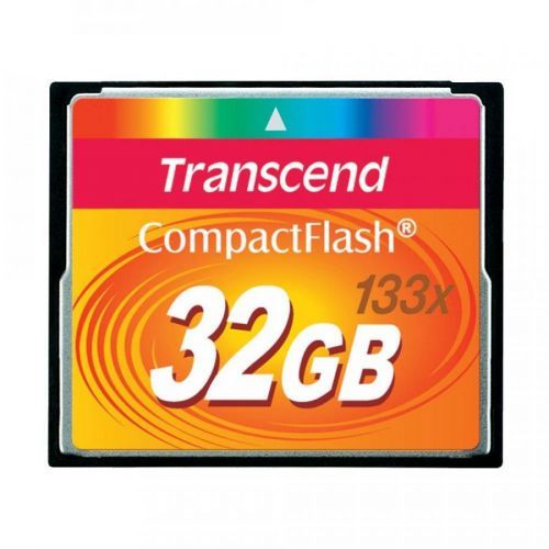 Paměťová karta CF Transcend Standard, 32GB, 133x